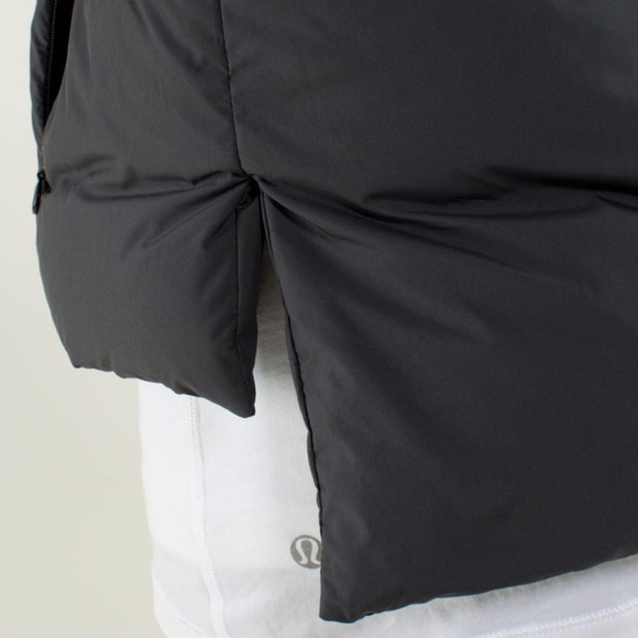 Lululemon Enfold Wrap Down Coat - Picture 4 of 13